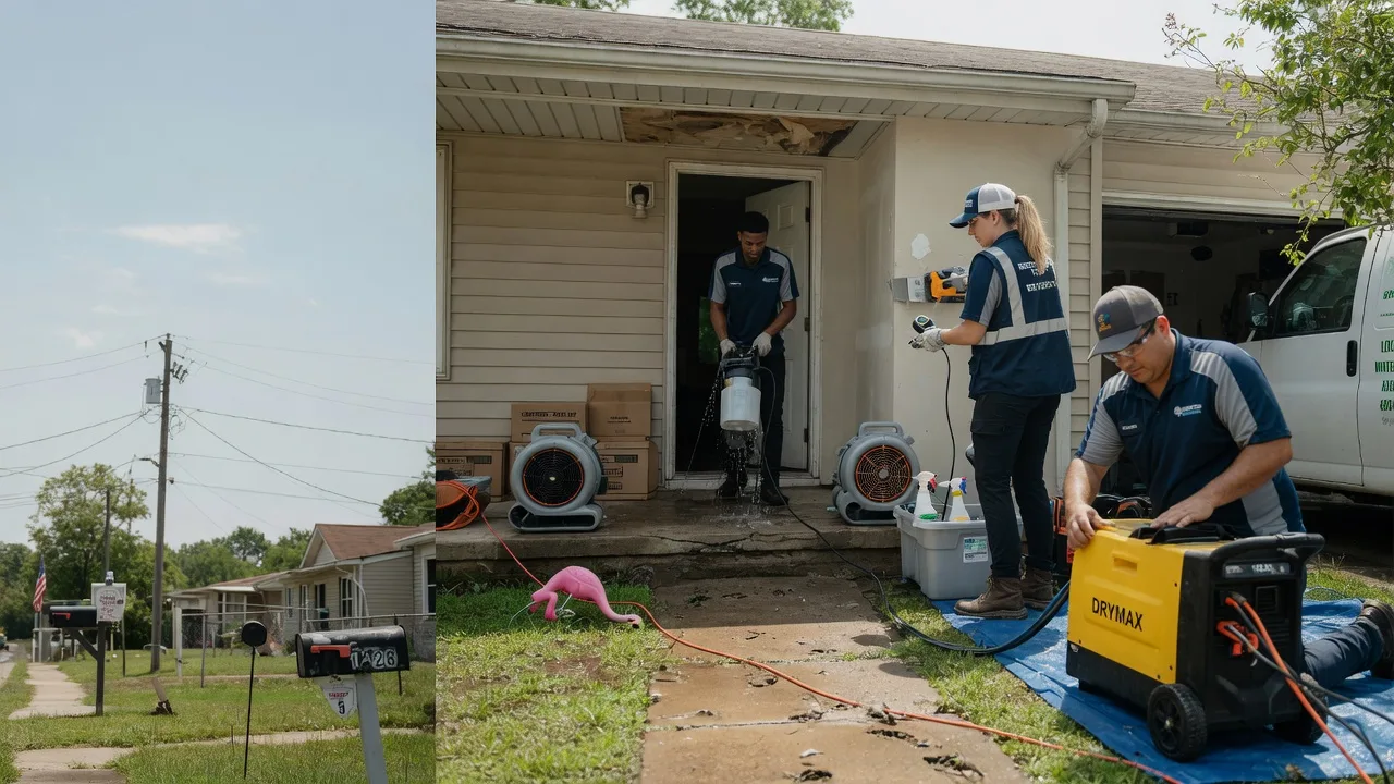 Storm Damage Water Removal in West Memphis, AR near me